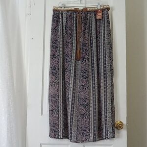 FADED GLORY WOVEN MAXI SKIRT
